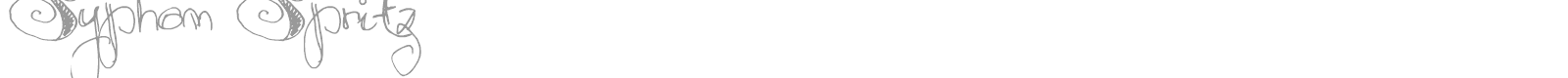 Syphon Spritz font preview